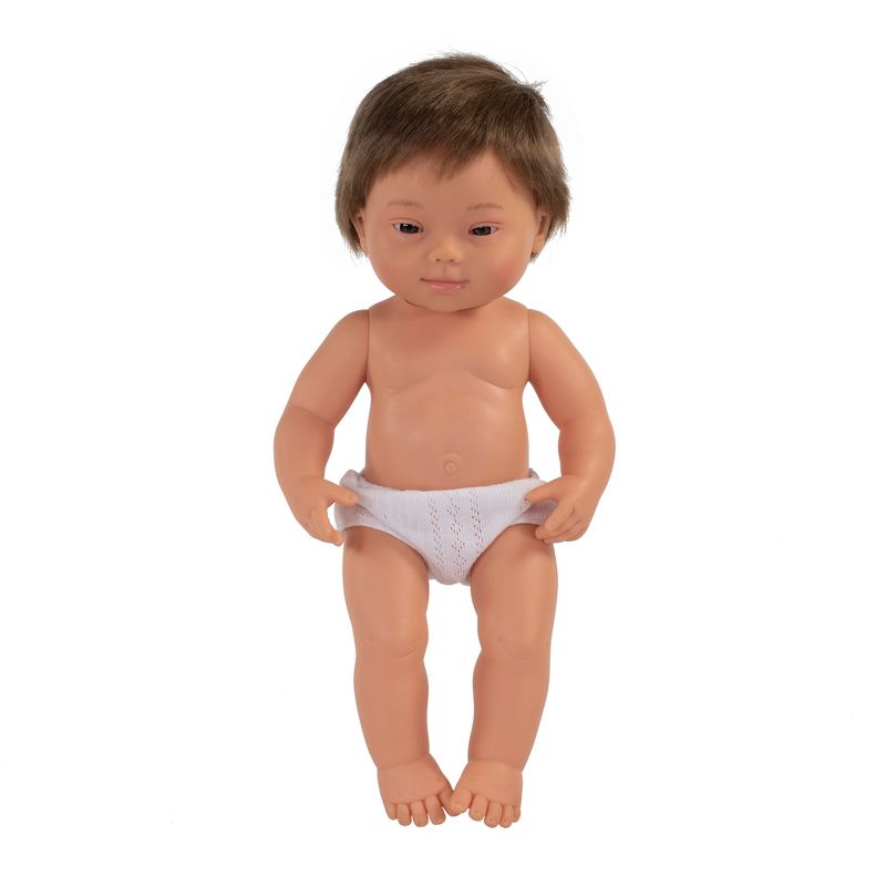 Miniland Anatomically Correct 15" Baby Doll with Down Syndrome.