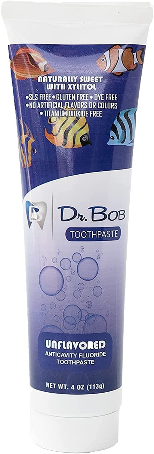 Dr. Bob Unflavored Dye-Free Toothpaste - $9.99.