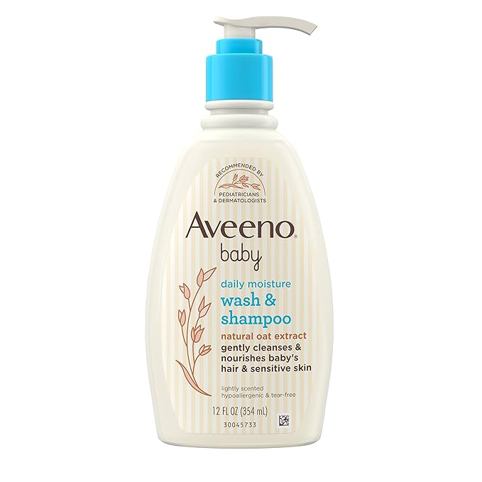 Aveeno  Baby Daily Moisture Gentle Body Wash.