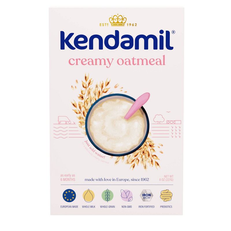 Kendamil Baby Cereal Creamy Oatmeal.