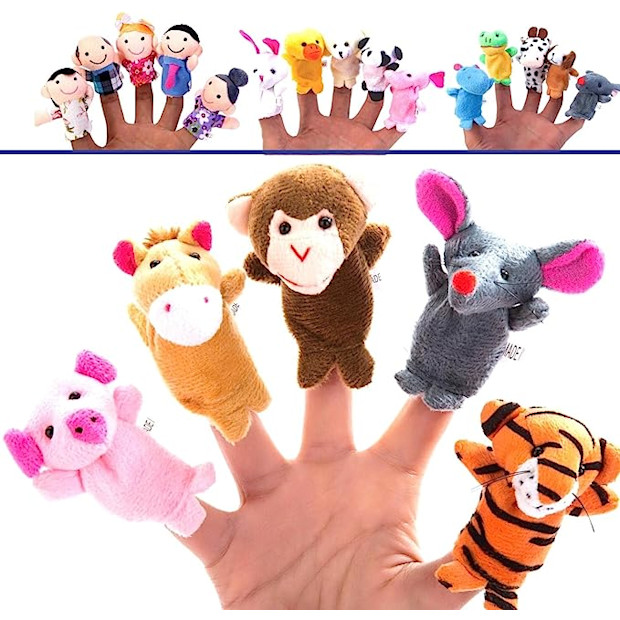 Betterline Story Time Finger Puppets Set.