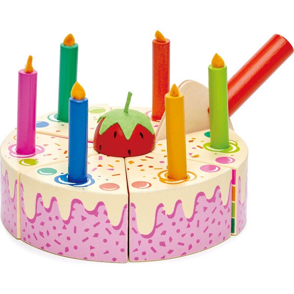 Tender Leaf Toys Rainbow Birthday Cake.