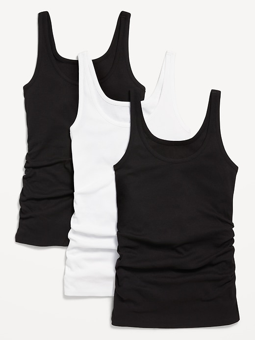 Old Navy Maternity First Layer Rib-Knit Tank Top 3-Pack.