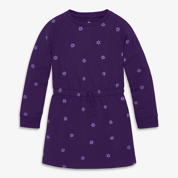 Sweatshirt Dress in Bold Blooms.