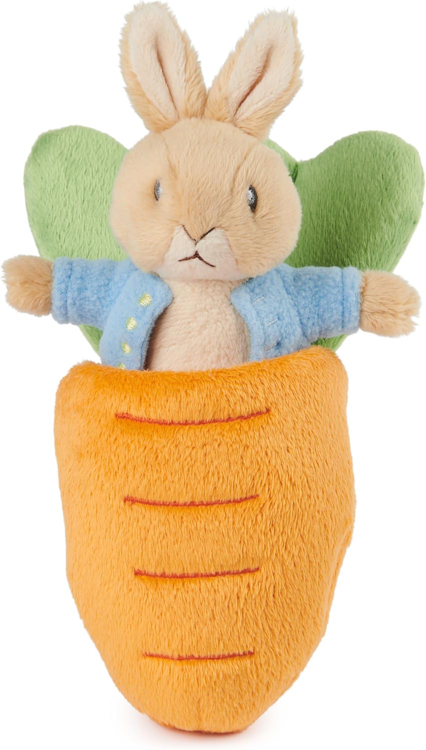 Beatrix Potter 2-in-1 Peter Rabbit with Carrot Plush Playset.