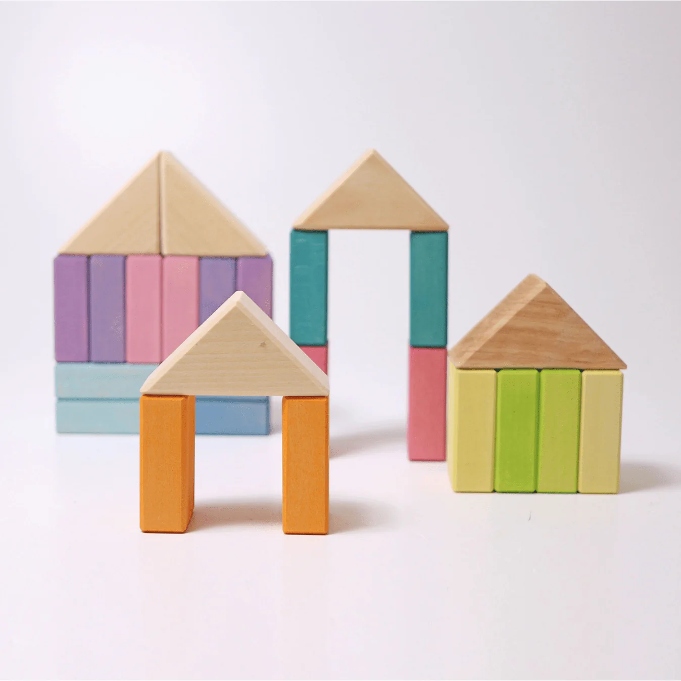 Grimm's  Pastel Duo Blocks.