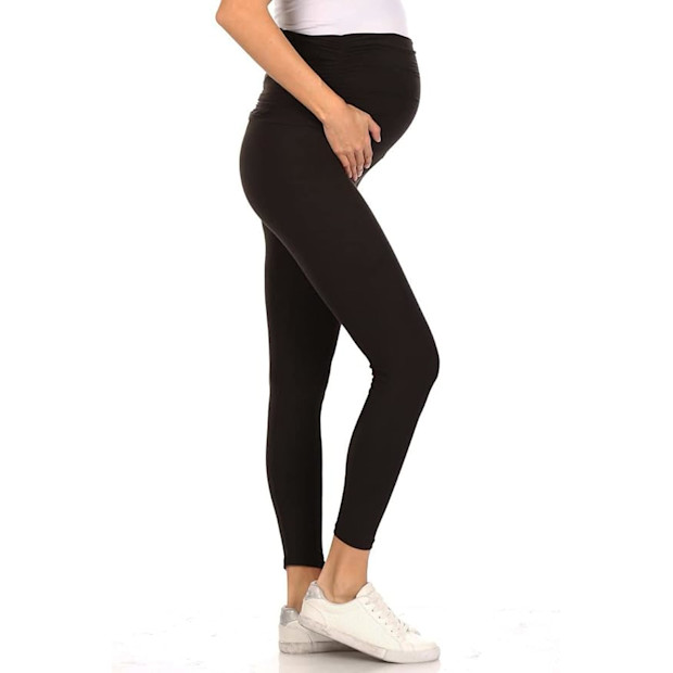 Leggings Depot Women's Maternity Leggings.