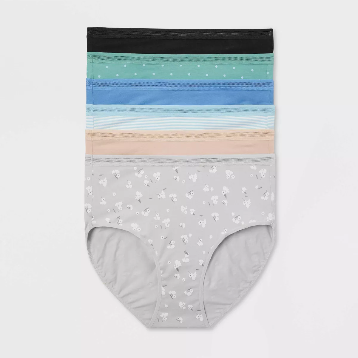 Women's Cotton Stretch Briefs Underwear.