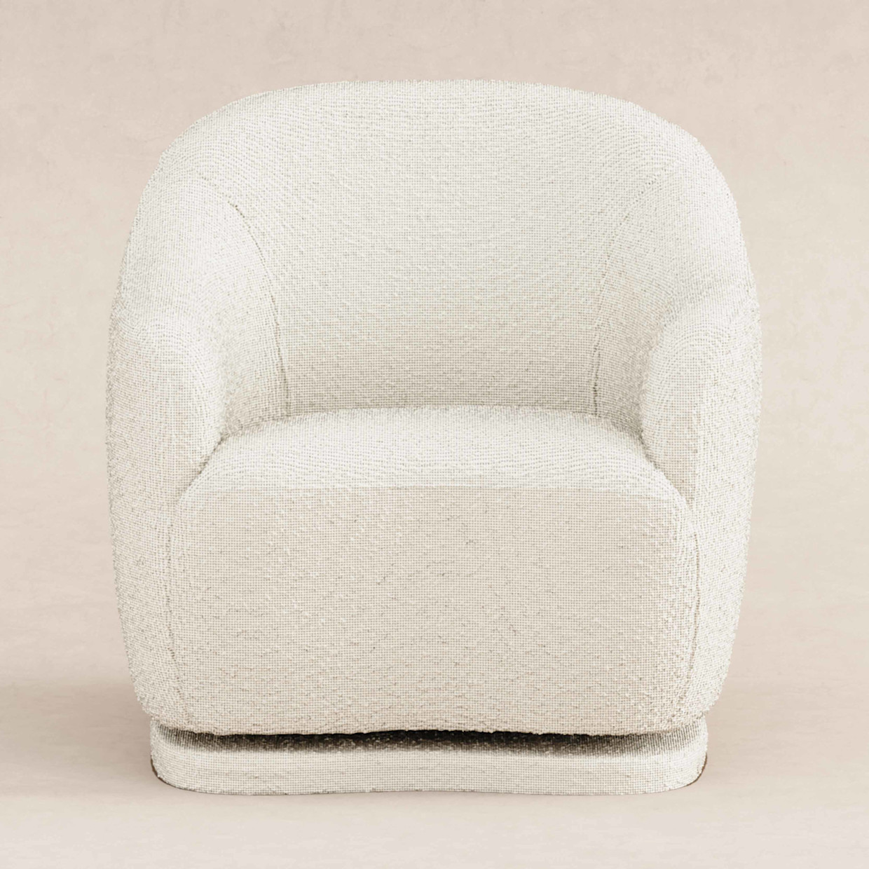 babyletto Foy Glider - Ivory Boucle.