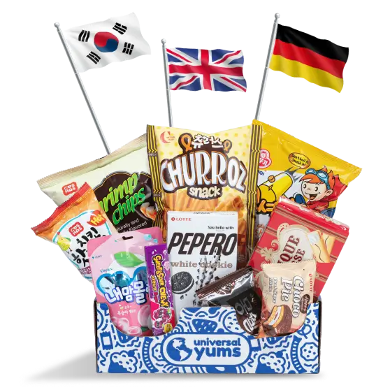 Universal Yums Subscription Snack Box.
