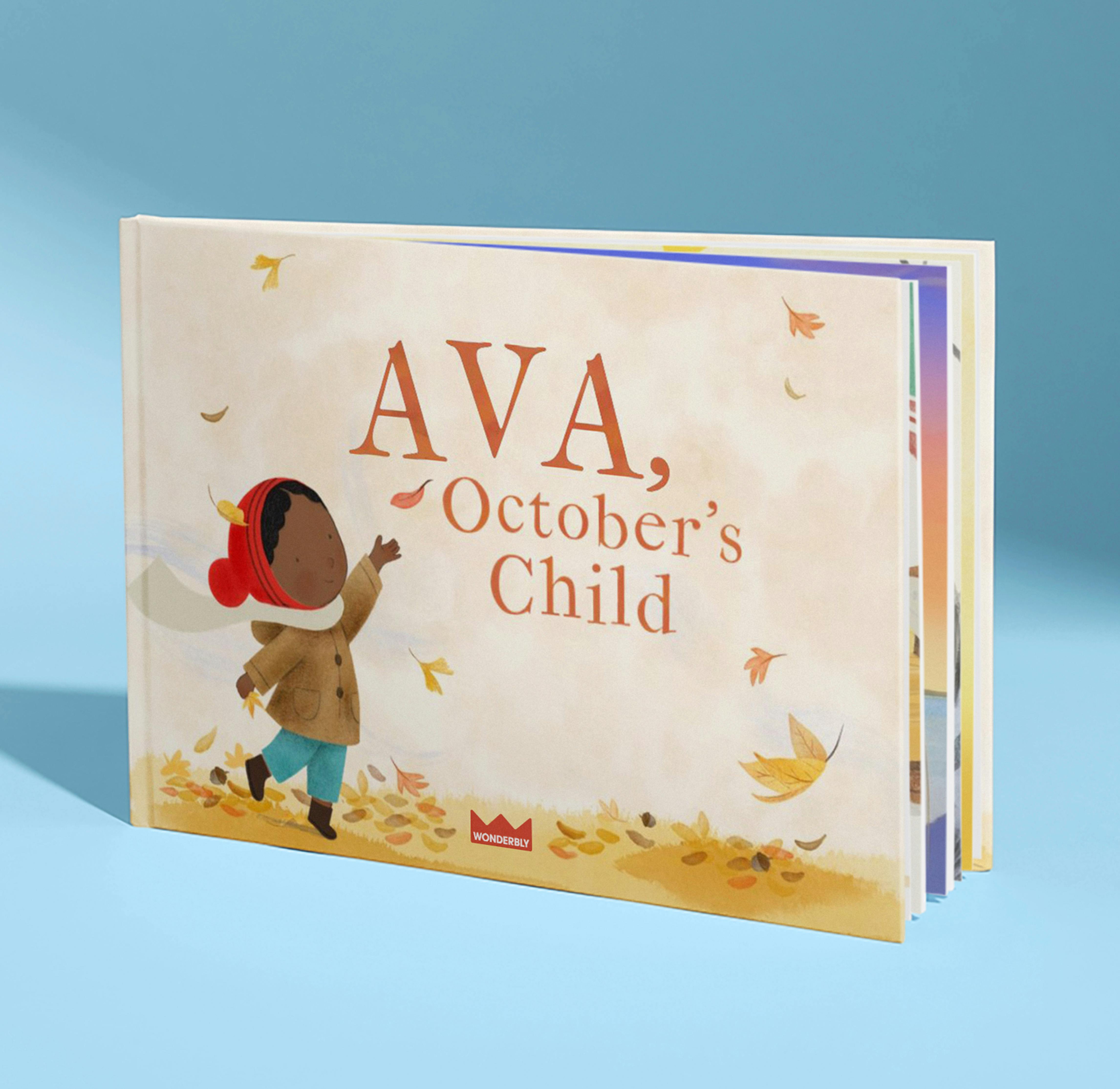 This Month's Child Custom Book.