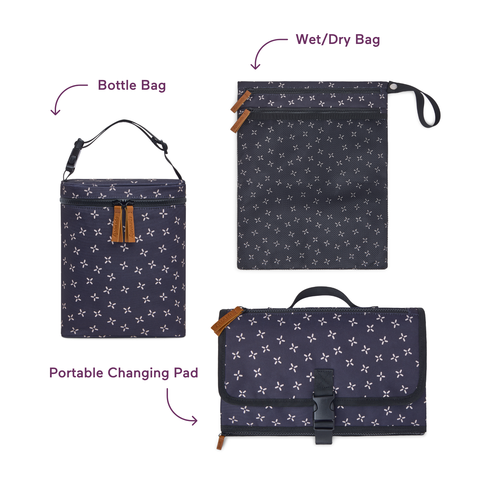 Sprucely Travel Essentials Bundle - Black.