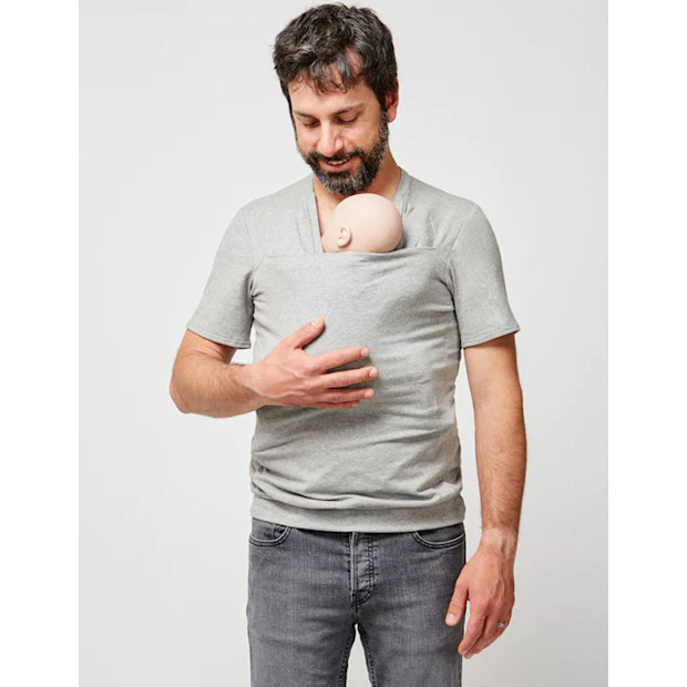 Milk & Baby Dad's Skin-To-Skin Kangaroo T-Shirt.