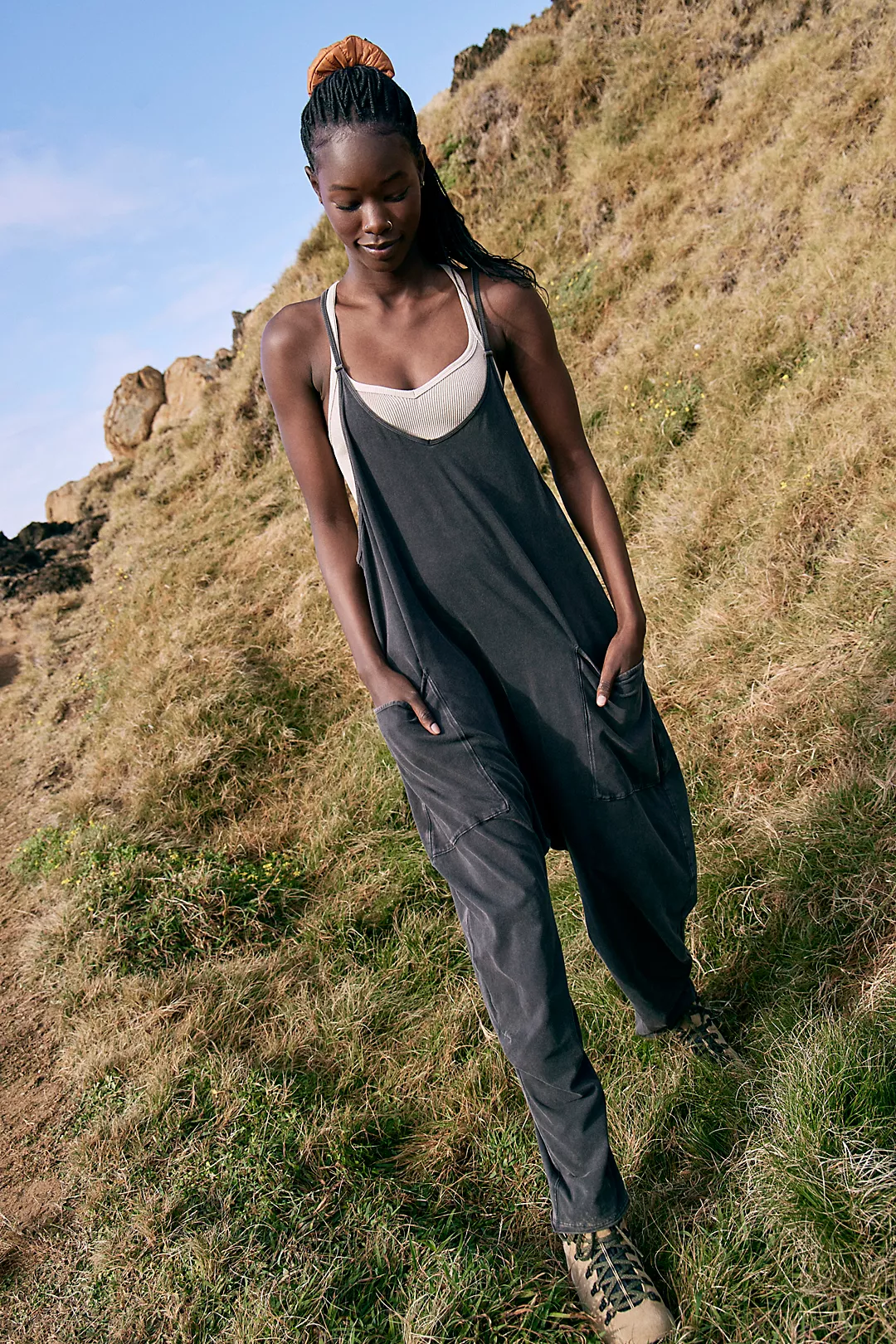 Free People Movement Hot Shot Onesie - $70.00.