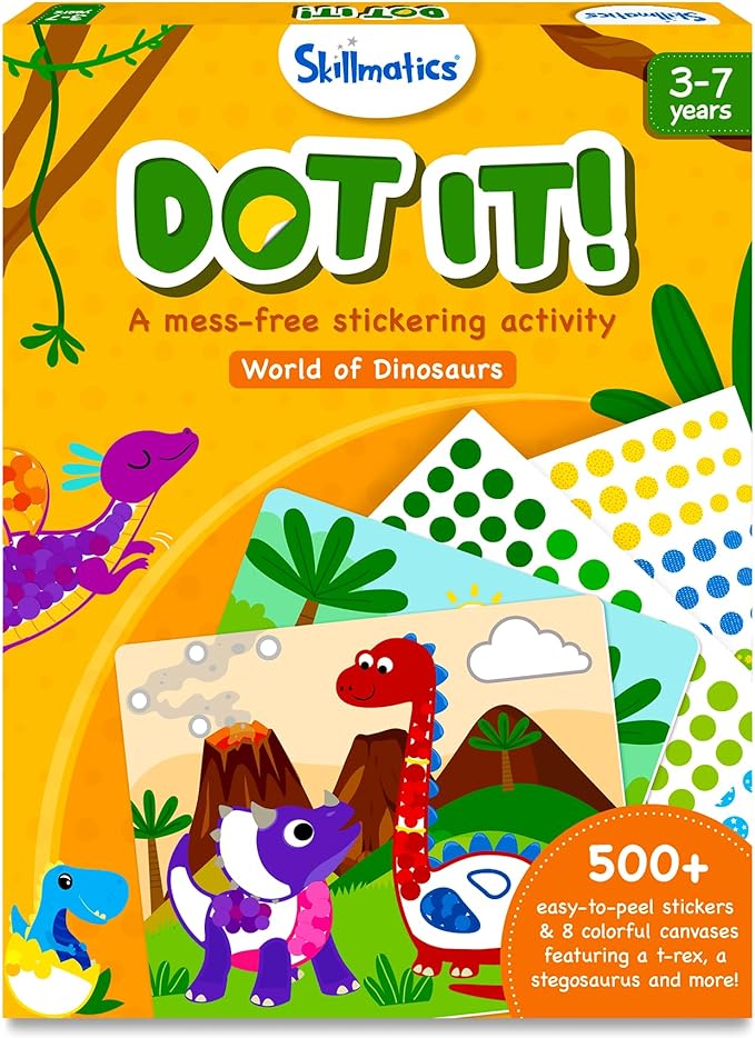 Skillmatics Dot It Sticker Art.