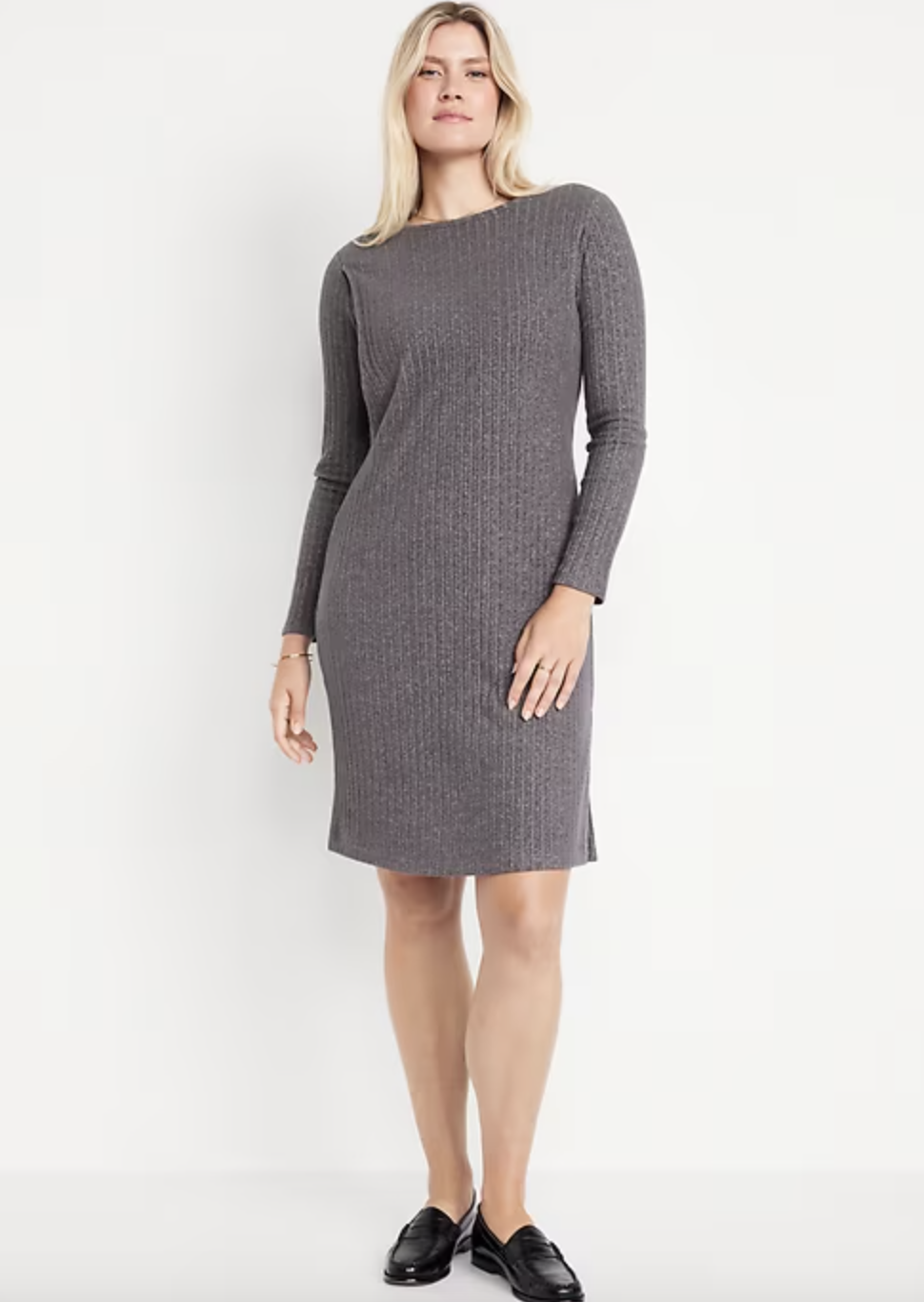 Old Navy Maternity Long Sleeve Nursing Dress.