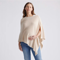 Lightweight Cotton Cashmere Nursing Shawl