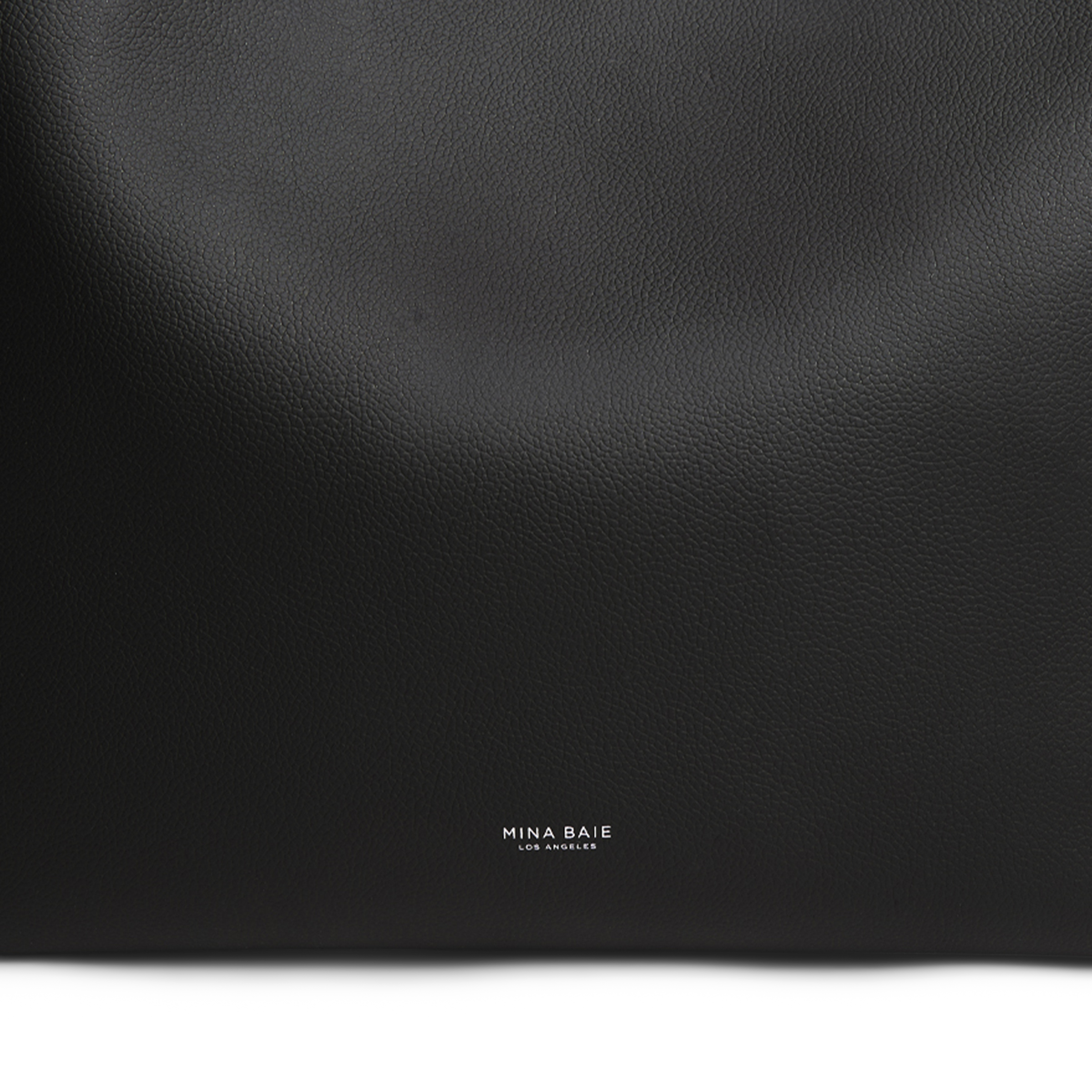 Mina Baie Harlow Diaper Bag Tote - Black, Full.