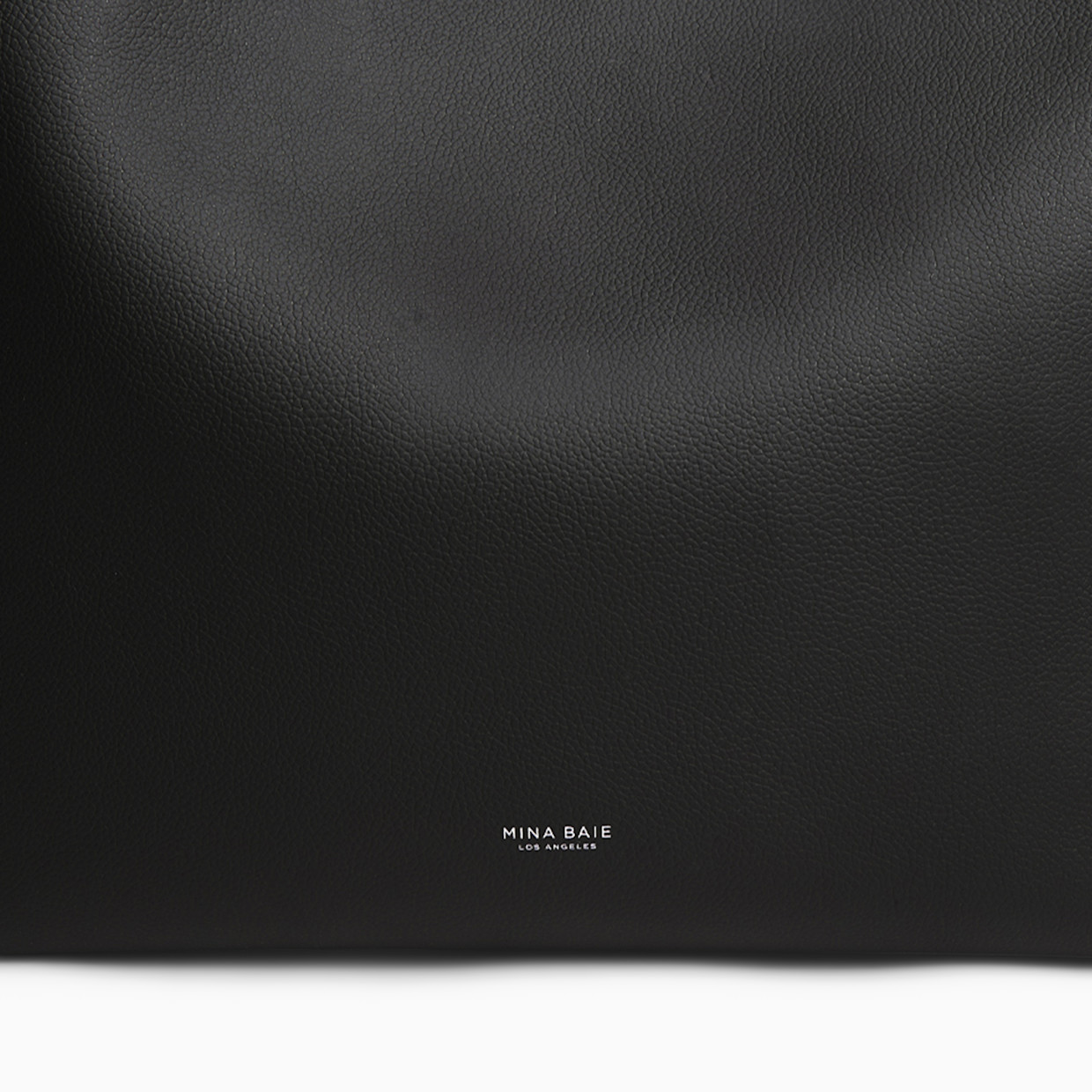 Mina Baie Harlow Diaper Bag Tote - Black, Full.