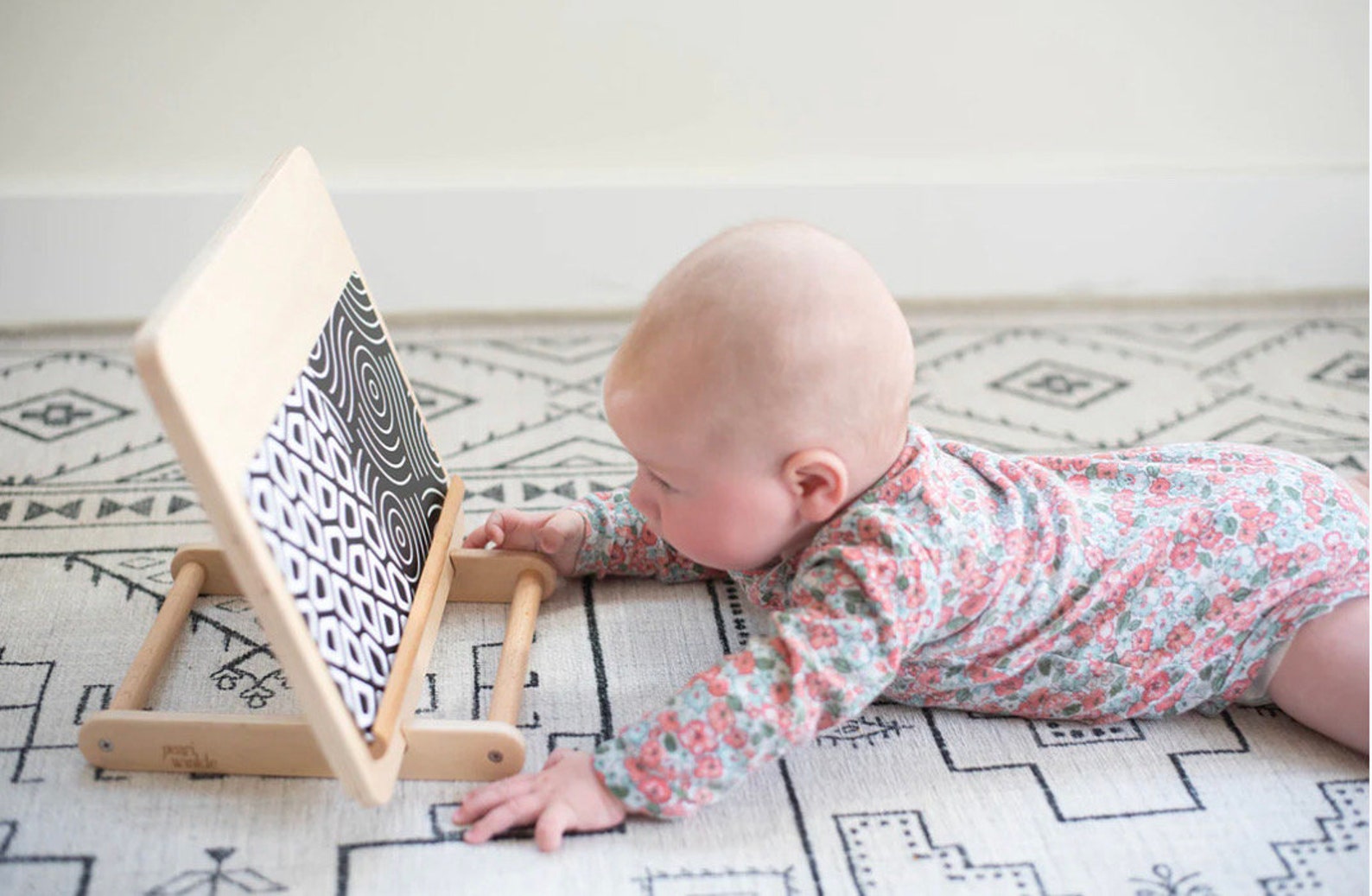 Montessori Tummy Time Set.
