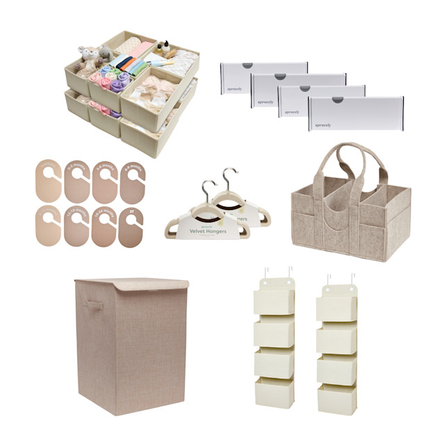 Sprucely Ultimate Nursery Organization Bundle.