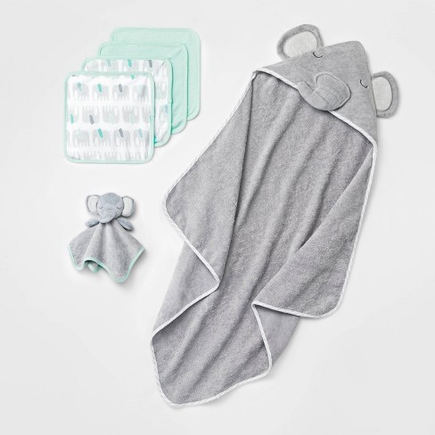 Cloud Island Elephant Bath Towel And Washcloth Set - $19.99.