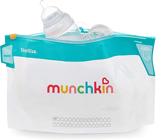 Munchkin Microwave Bottle Steam Sterilizer Bags.