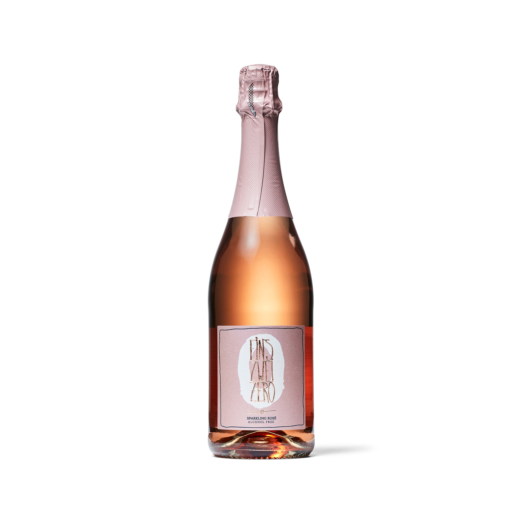  Leitz Eins Zwei Zero Sparkling Rosé Non-Alcoholic Wine.