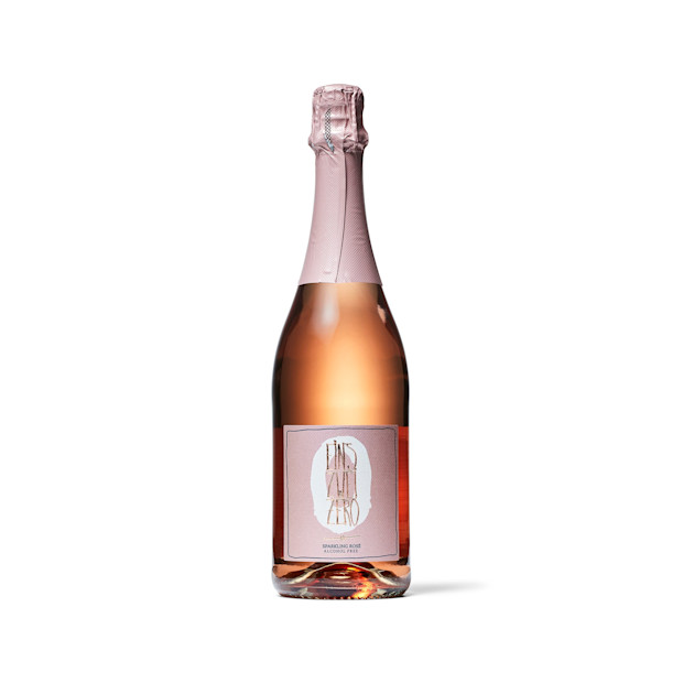 Leitz Eins Zwei Zero Sparkling Rosé Non-Alcoholic Wine.