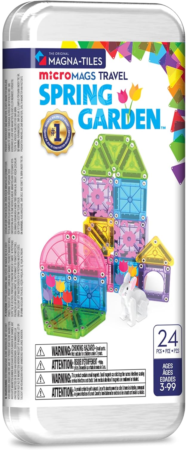 microMAGS 24-Piece Spring Garden Travel Set.