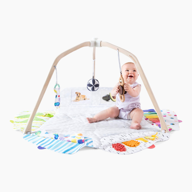 Baby Gym Wooden Baby Gym with 5 Toys Activity gym play gym