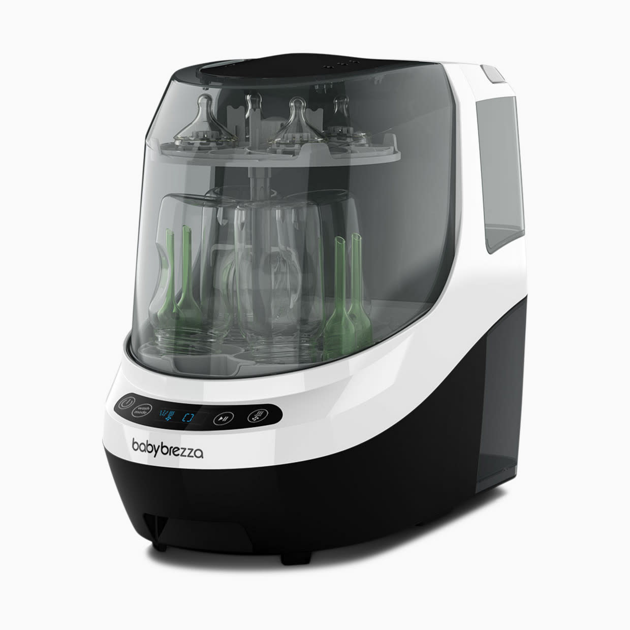 Baby Brezza Bottle Washer Pro - White/Black.