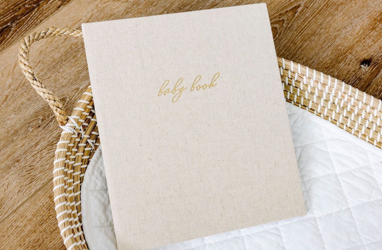 First Year Baby Book.