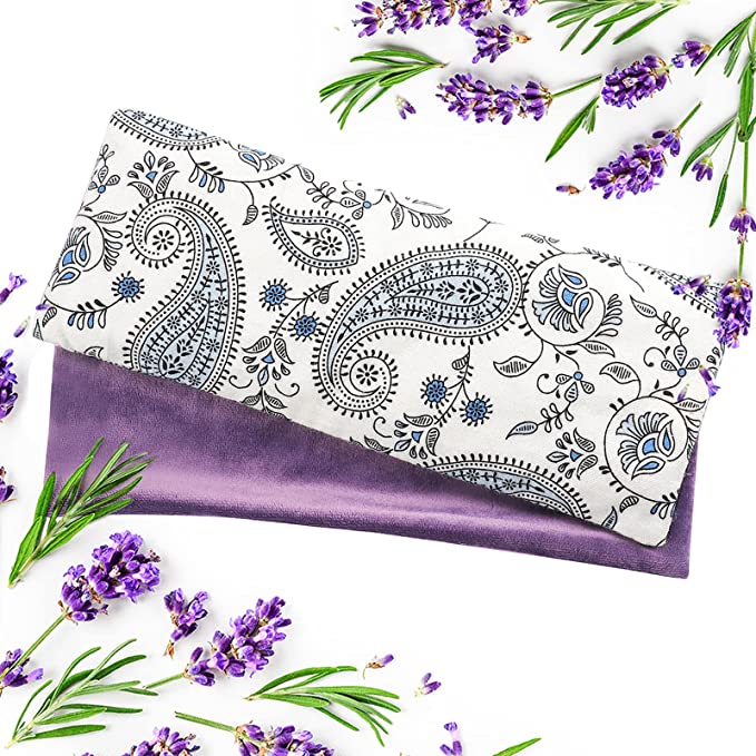 Hihealer Eye Pillow with Lavender Aromatherapy Accessories.
