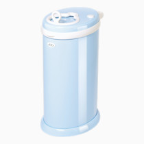 Ubbi Stainless Steel Diaper Pail, Odor Locking, No Special Bag Required, Award-Winning, Registry Must-Have, Ivory