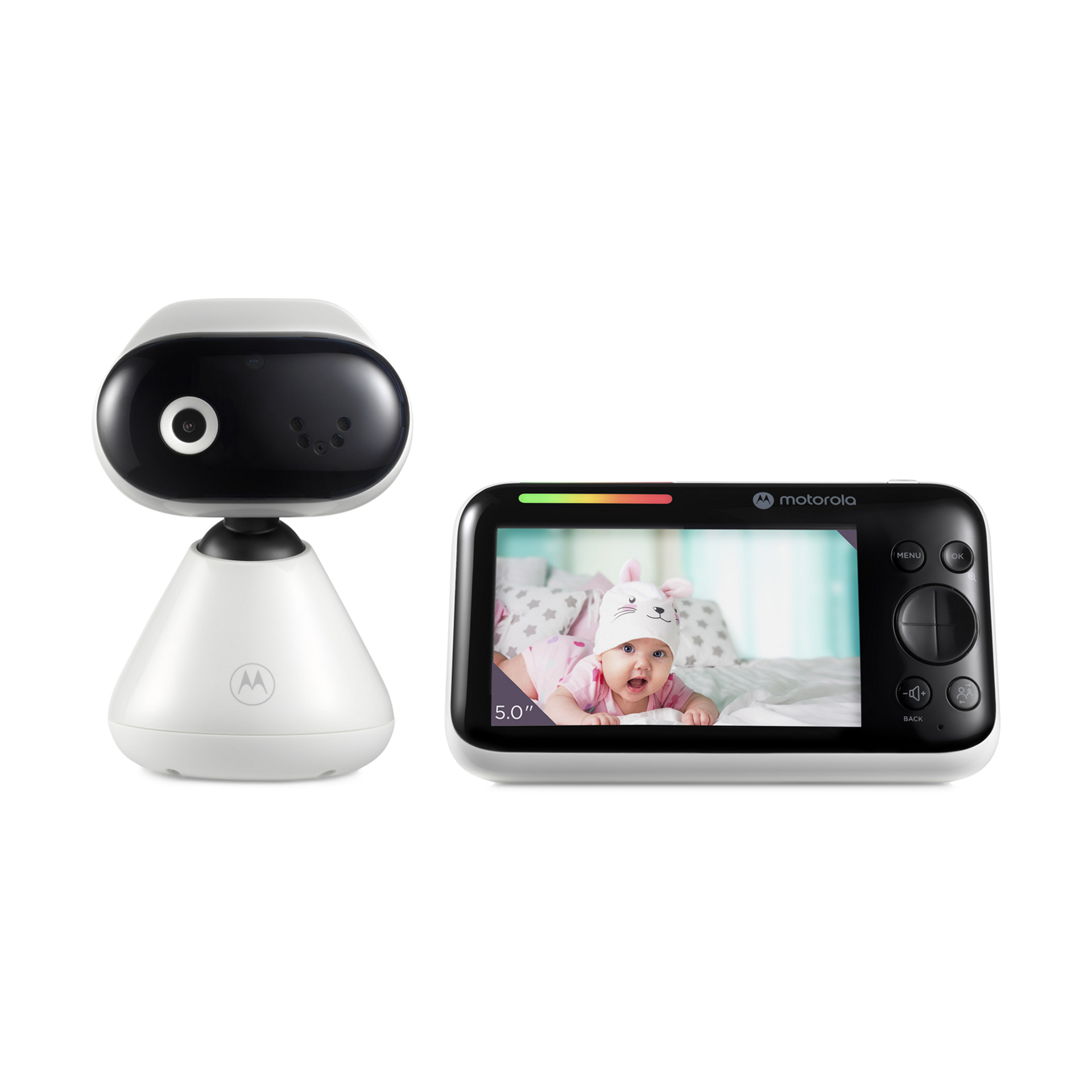 Motorola PIP1500 Connect 5" 1080p Manual Pan/Tilt Video Baby Monitor - 1 Camera.