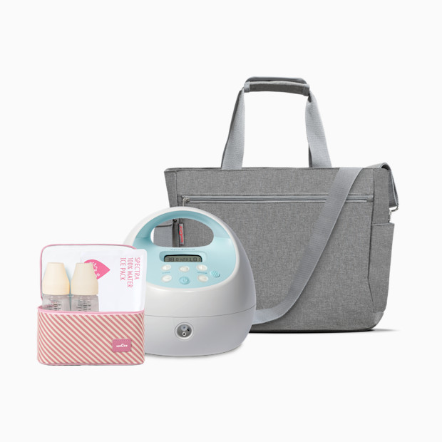 Spectra S1 Plus Electric Breast Pump with Tote Bag and Accessories.