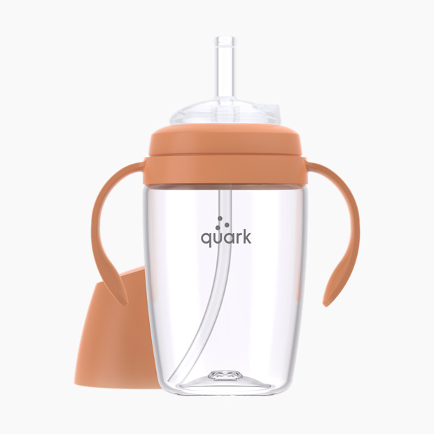 Quark BuubiBottle Sip Toddler Sippy Cup - Orange.