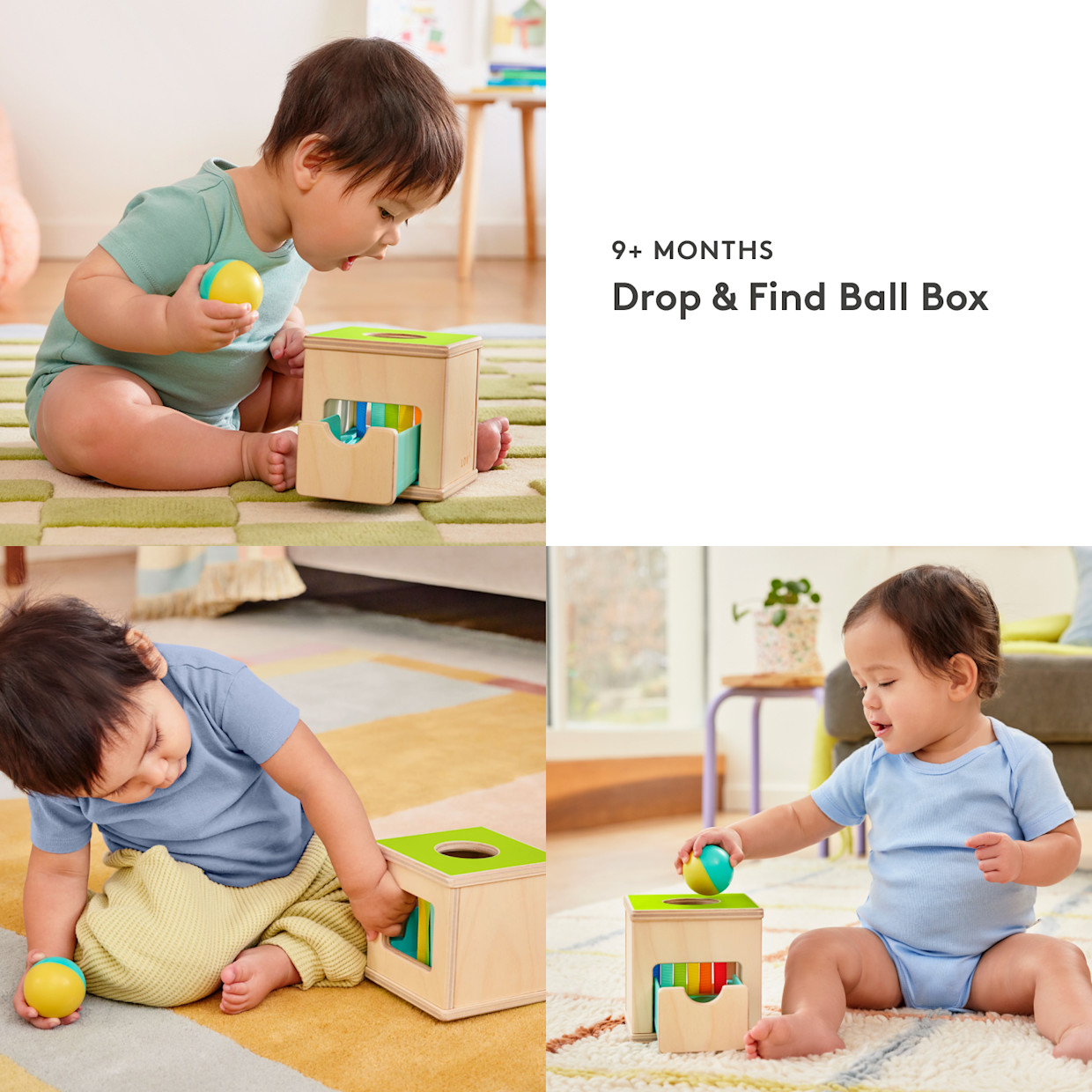 Lovevery Drop & Find Ball Box.