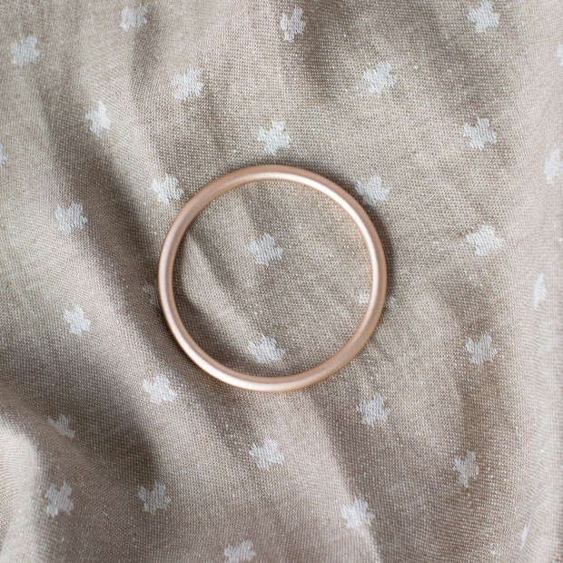 WildBird Linen Ring Sling - Spizella With Rose Gold Ring, Standard 74".