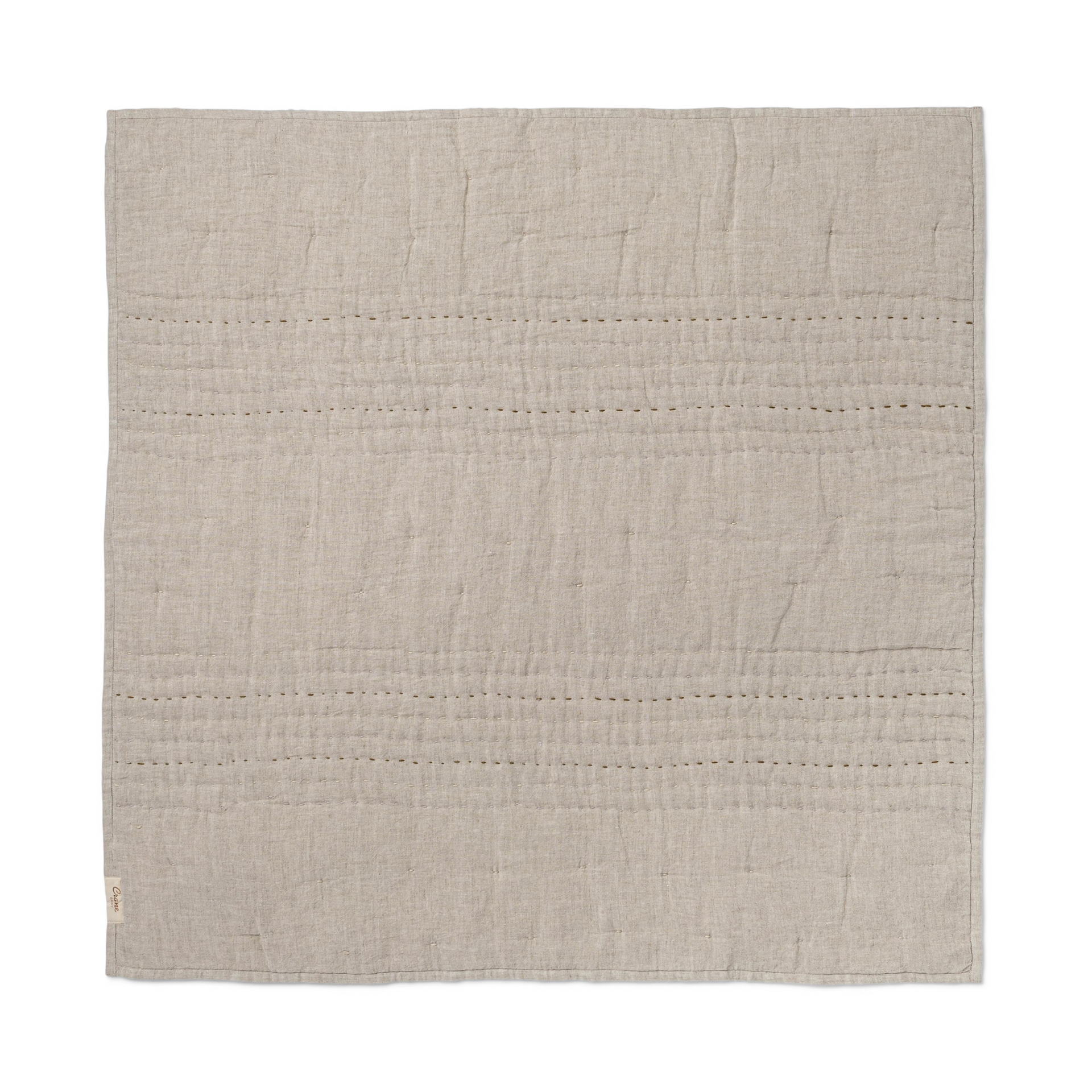 Crane Baby Finley Quilted Linen Blanket.