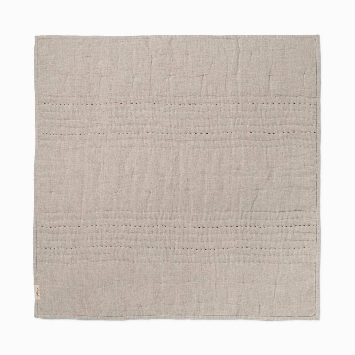 Crane Baby Finley Quilted Linen Blanket.