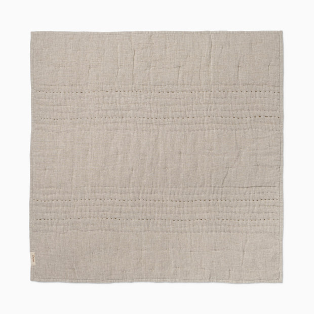 Crane Baby Finley Quilted Linen Blanket.