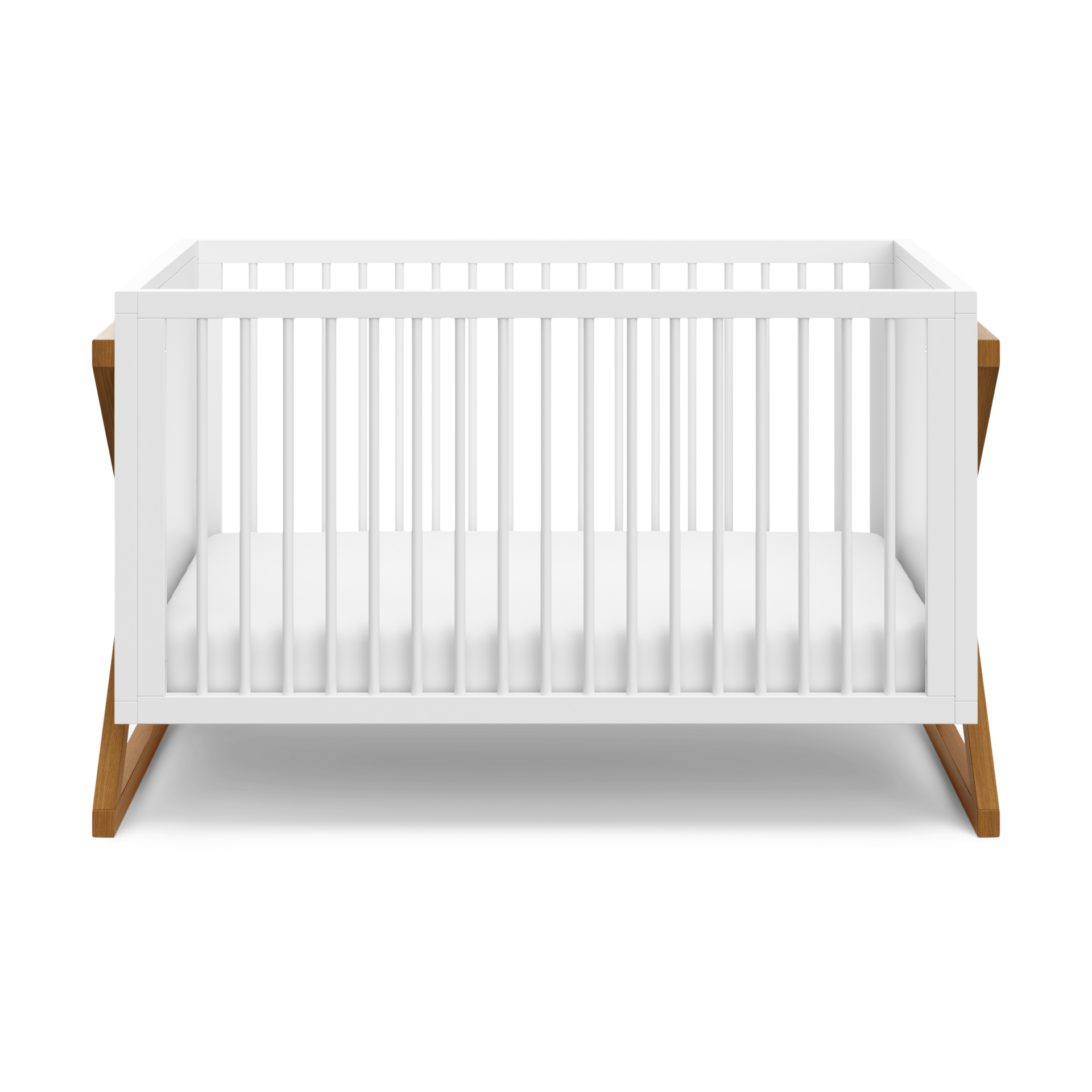 Storkcraft Equinox 3in1 Convertible Crib White/Vintage Driftwood