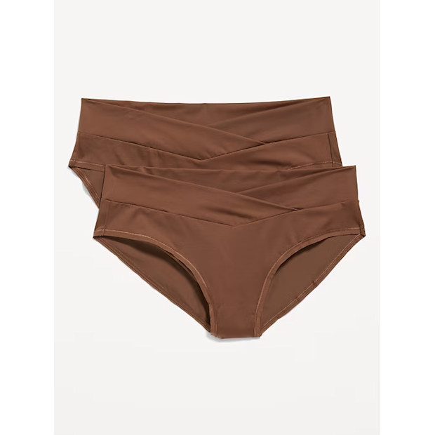 Old Navy Maternity Low-Rise No-Show Bikini Underwear - $11.49.