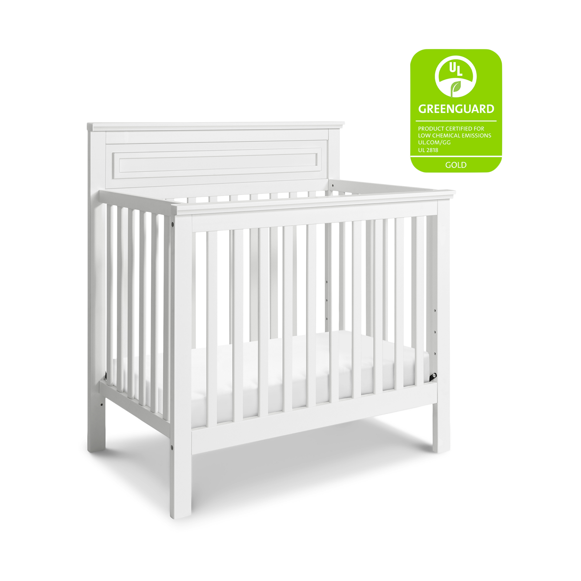 DaVinci Autumn 4in1 Convertible Mini Crib White Babylist Shop
