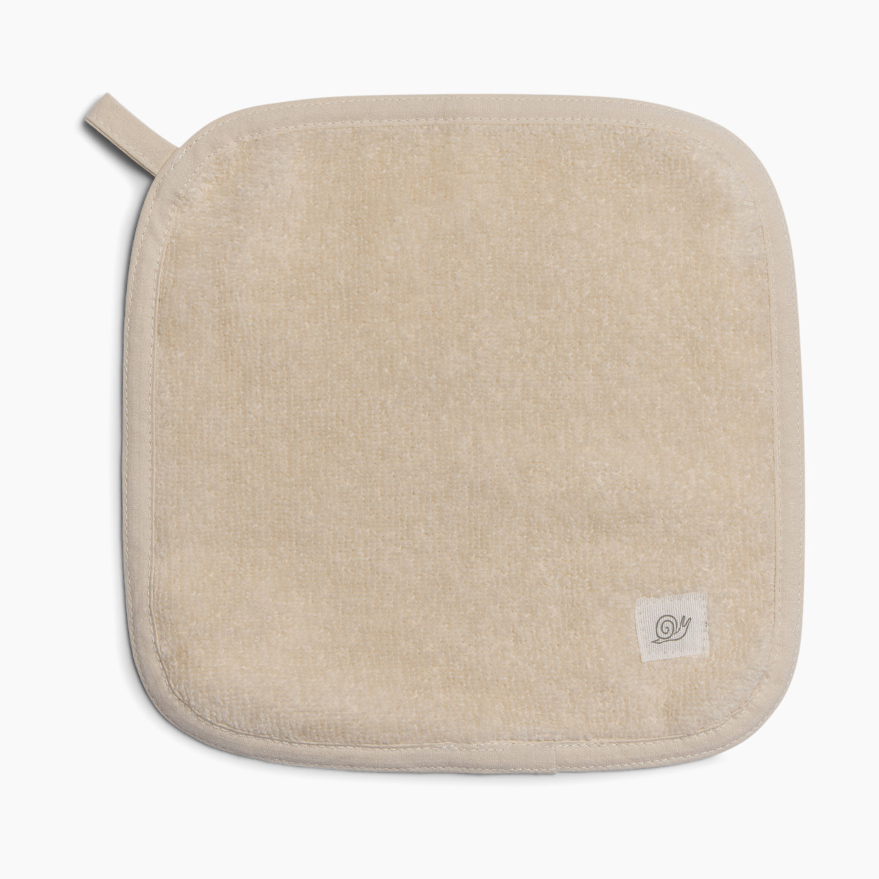 Tiny Kind Organic Washcloths 4 Pack - Antique White.