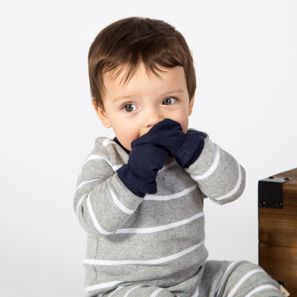 Burt's Bees Baby Organic Mittens (3 Pair) - Midnight.