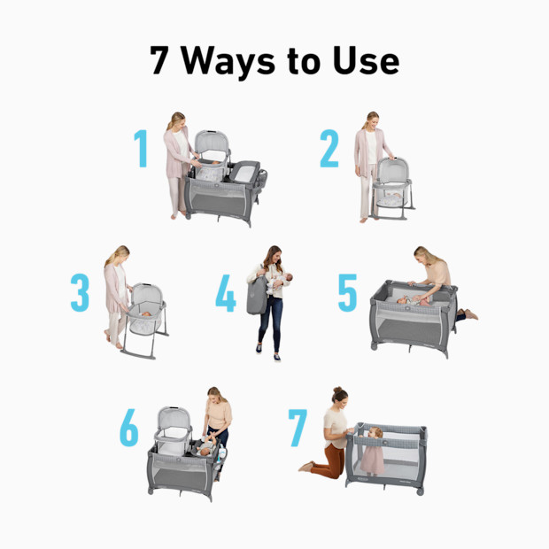 Graco Graco Pack 'n Play Day2Dream Travel Bassinet Playard.