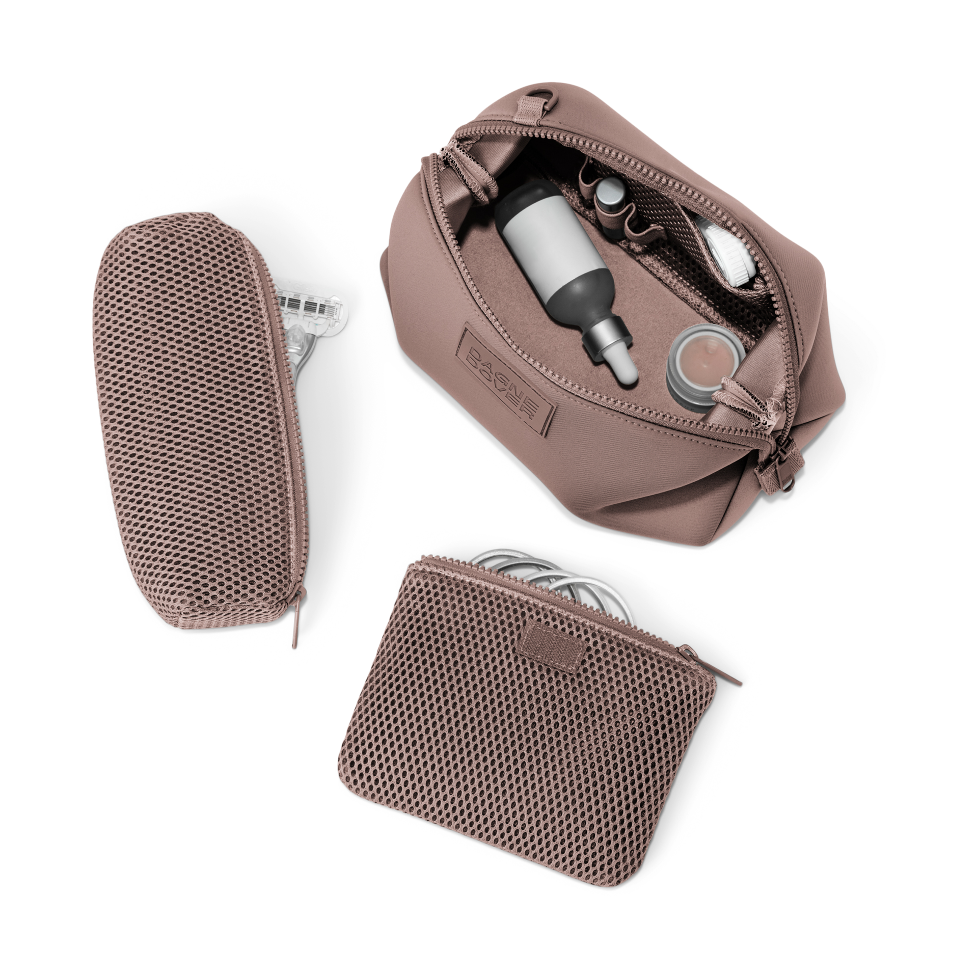 Dagne Dover Hunter Toiletry Bag Large - Dune.